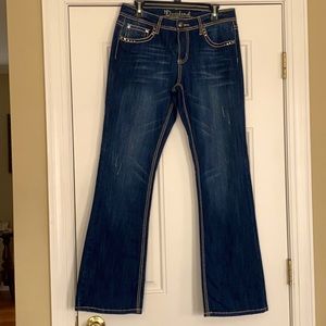 New Direction weekend bling jeans